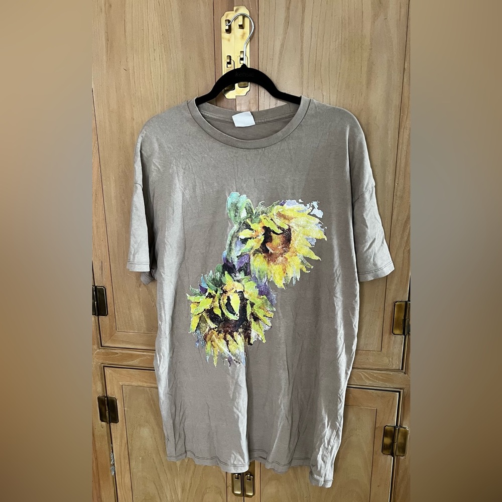 BDG Urban Outfitters printed oversized shirt
